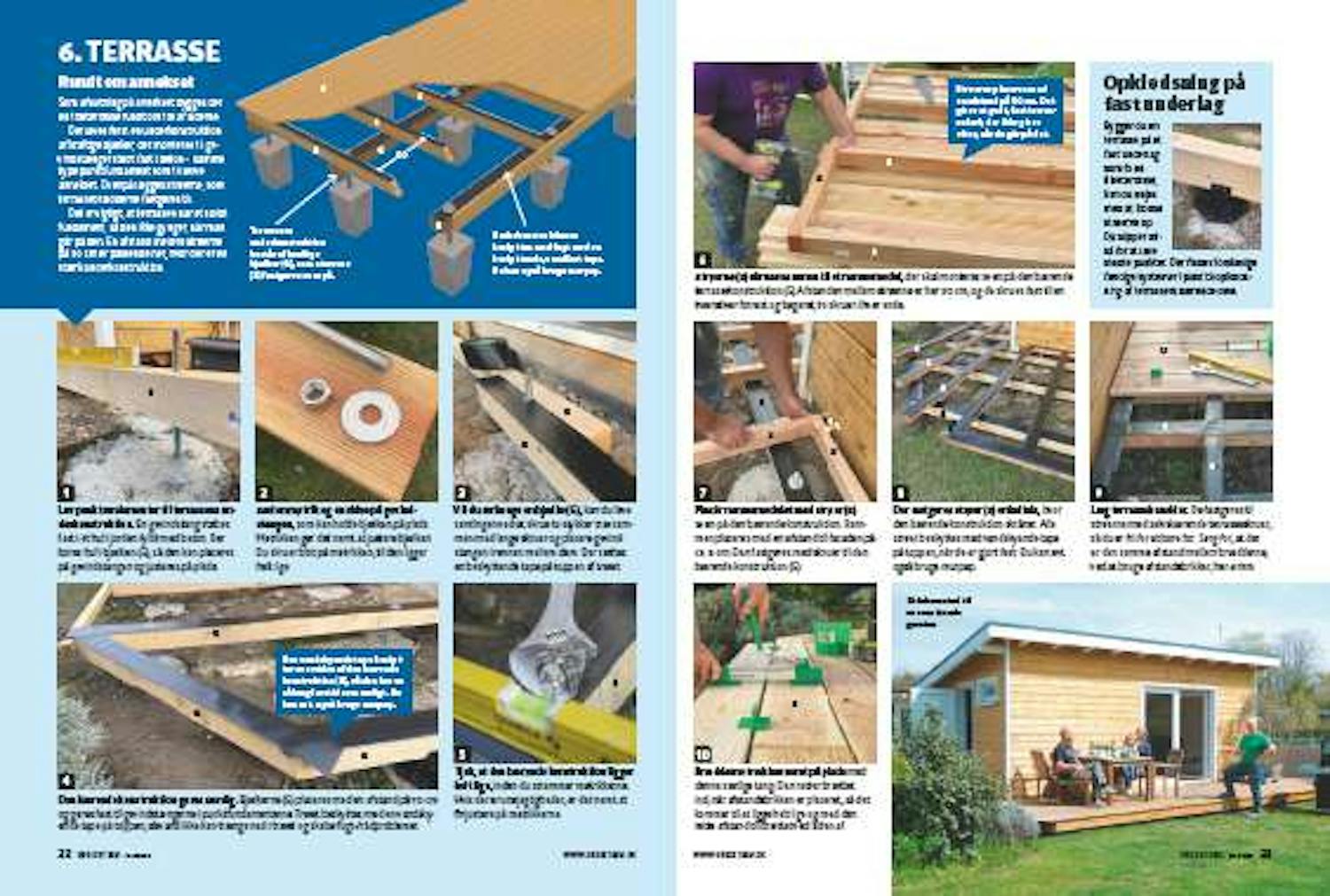 Isoleret anneks med terrasse Bygge isoleret anneks med terrasse